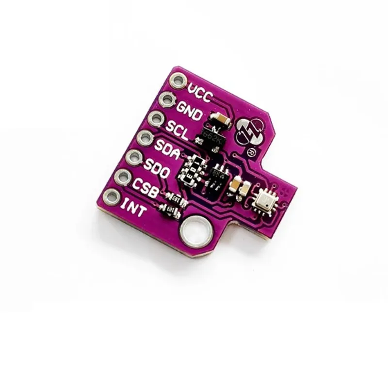 

BMP390L 3.3-5V High Precision Atmospheric Pressure Sensor Module Digital Barometric Pressure Altitude Sensor I2C/SPI with Pin