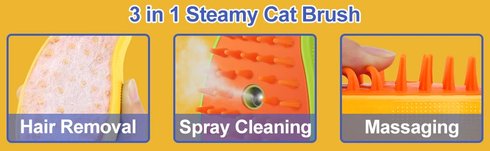 Steamy Cat Brush