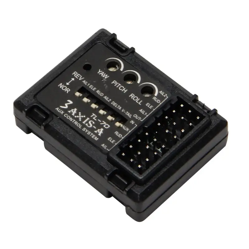 AEE9-3X 3축 비행 컨트롤러 안정기 시스템 자이로 고정 날개 FPV 비행기 항공기 글라이더 고정 날개 밸런서