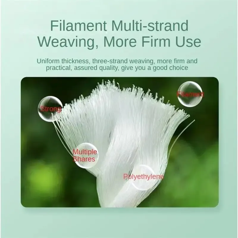 Nylon rope Nylon Rope Polyethylene Plastic Rope Rice Seedling for Marine Trucks Clothesline