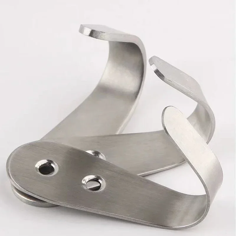 5pcs Stainless Steel Wall Hooks 6