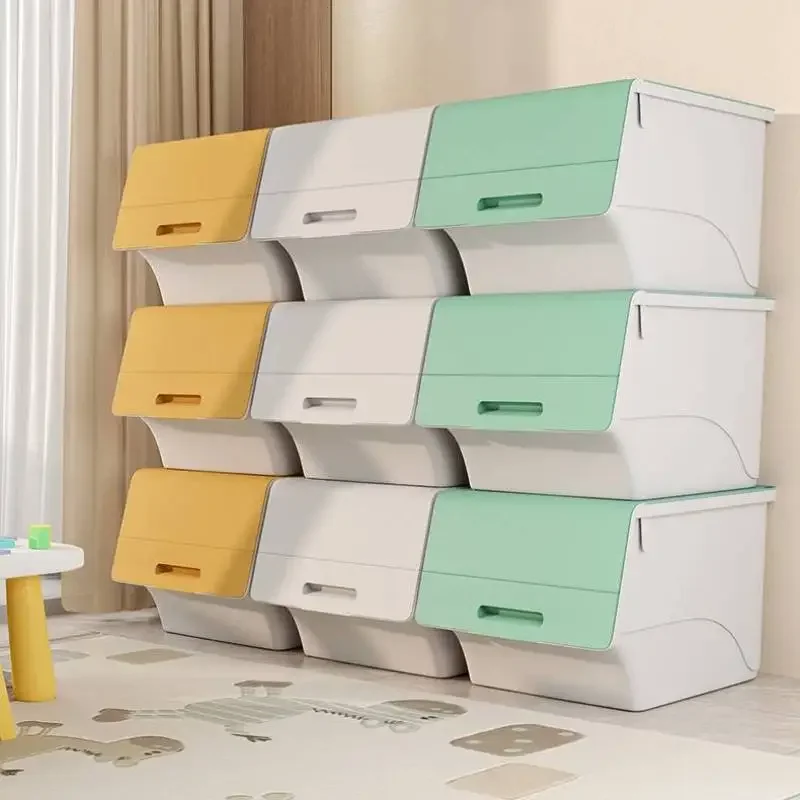пластиковый комод Home Extra Thick Multi-storey Storage Cabinet Drawer Plastic Children's Wardrobe Locker Baby Toys Cupboard