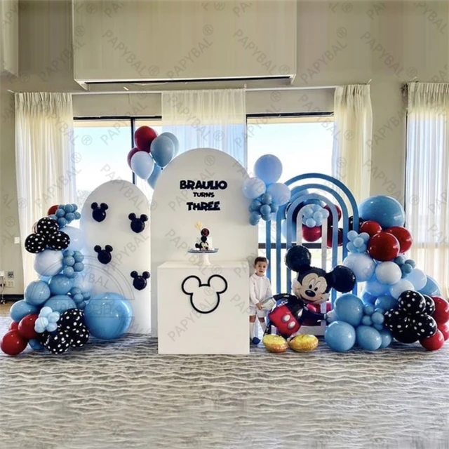 Mickey Mouse Birthday Party Decorations Kids Boy  Mickey Mouse Baby Shower  Balloon - Ballons & Accessories - Aliexpress