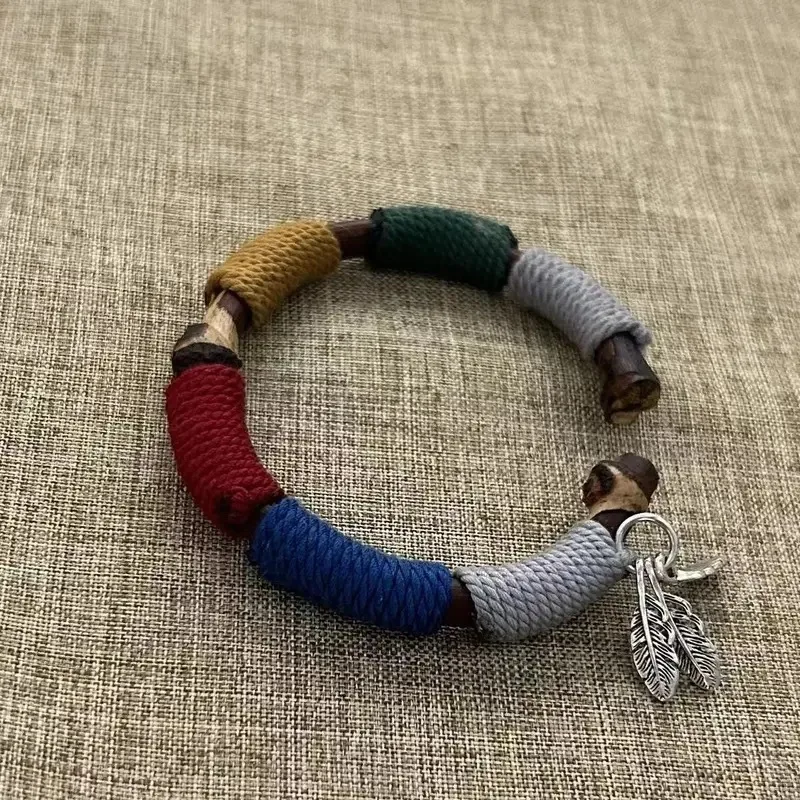 Natural Chicken Blood Vine Tibetan Bracelet - image 6