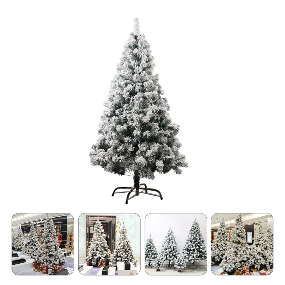 Accesorios Árbol de Navidad artificial flocado Árbol de Navidad de nieve  para adorno para el hogar Decoración de festival Decoración de fiesta de  Navidad (60 cm 70 T) - AliExpress, image size:960x960