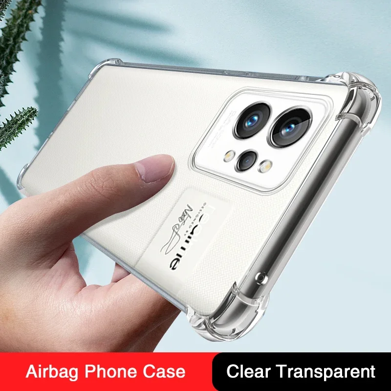 Luxury Soft Clear Phone Case for OPPO Realme GT2 GT Pro 2Pro