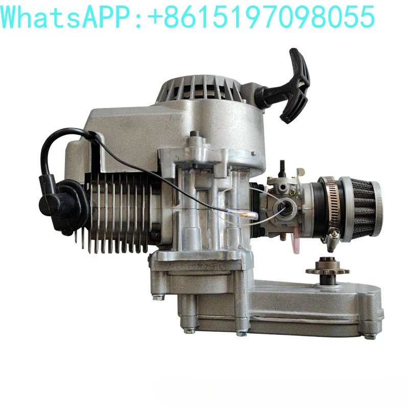 

Suitable for small motocross bikes 49cc two-stroke engine 44-6 Lia new empty aluminum pull engine