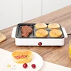 3 in 1 Breakfast Machine Bread Maker Toaster Electric Mini Oven Fried Egg Burger Machine Kitchen Cooking Roti Maker Household 2