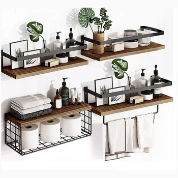 4pcs floating shelf 1