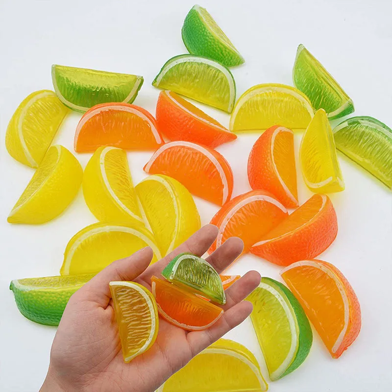 Decorazioni Limoni Artificiali Gresorth - 5 Rami Con Frutti E Foglie, Realistici, Per Casa, Giardino, Feste, Fai-da-te