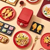 650W Electric Sandwich Maker Waffle Maker Toaster Baking Multifunction Breakfast Machine Takoyaki Donuts Sandwichera 220V 4