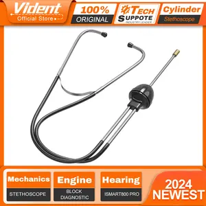 2024 22.5+7CM Auto Cylinder Stethoscope Mechanics Stethoscope Car Engine Block Diagnostic Automotive Hearing Tool