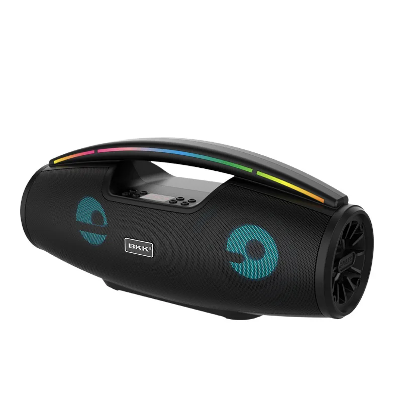 Tanie Nowy wzór przenośny głośnik z Bluetooth Stereo kolor atmosfera lampa