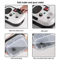 Portable Handheld Steam Cleaner High Temperature Pressurized Steam Cleaning Machine With Brush Heads For Kitchen Car 4