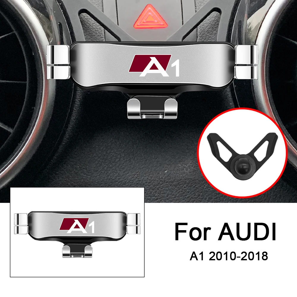 Car Mobile Phone Holder Air Vent Mounts Stand GPS Gravity Navigation Bracket For Audi A1 Sportback 8XA 8XF 2011-phone holder mobile phone holder