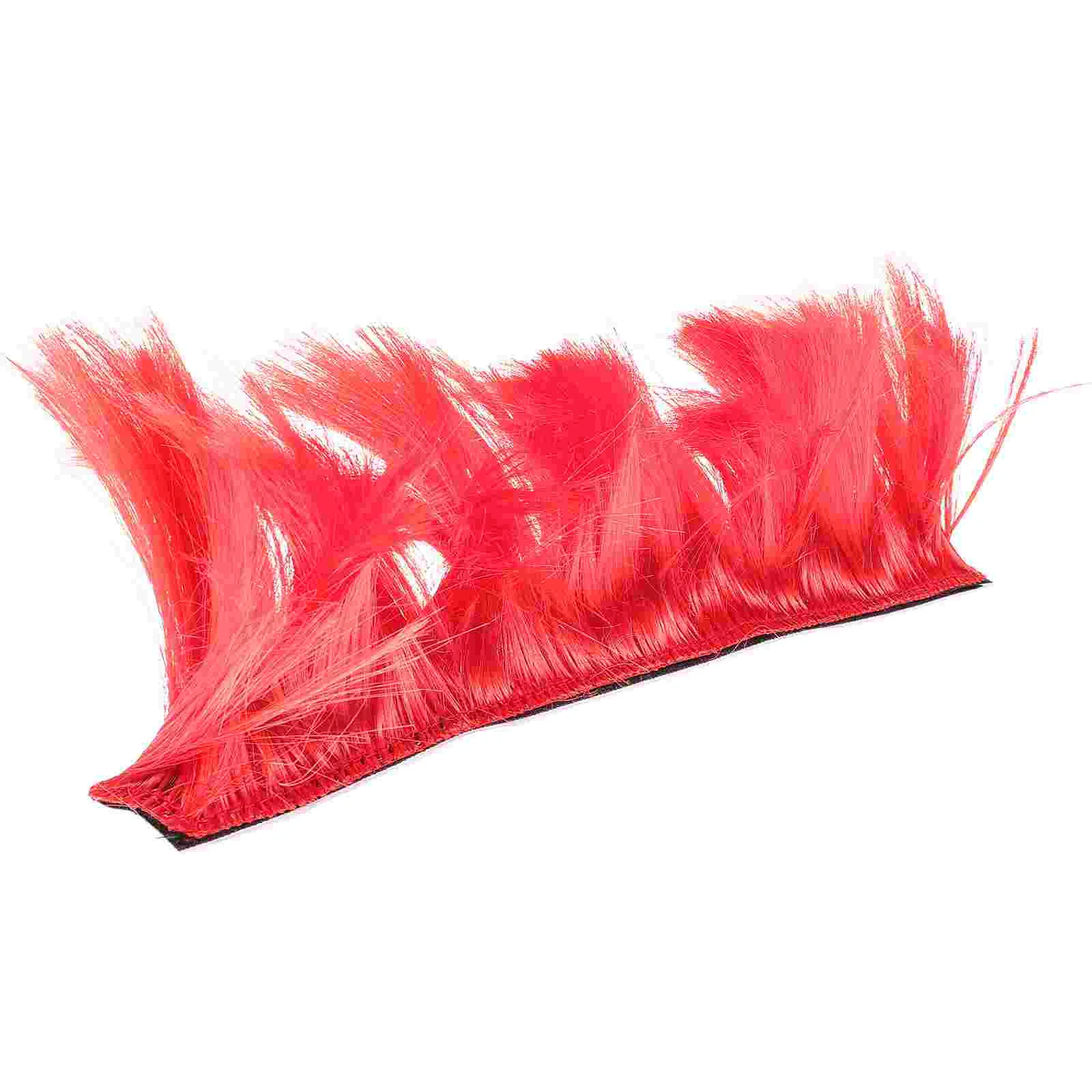 

Take Bath Motorcycle Decoration Dreadlocks Pet Chemical Fiber Cockscomb for