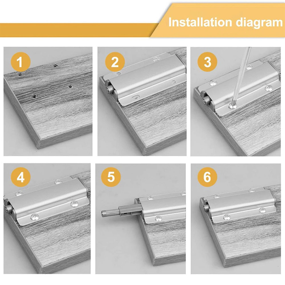 Cabinet Door Buffer 2pcs Push To Open System For Cabinet Door Cupboard Catch Home Kitchen Furniture Hardware