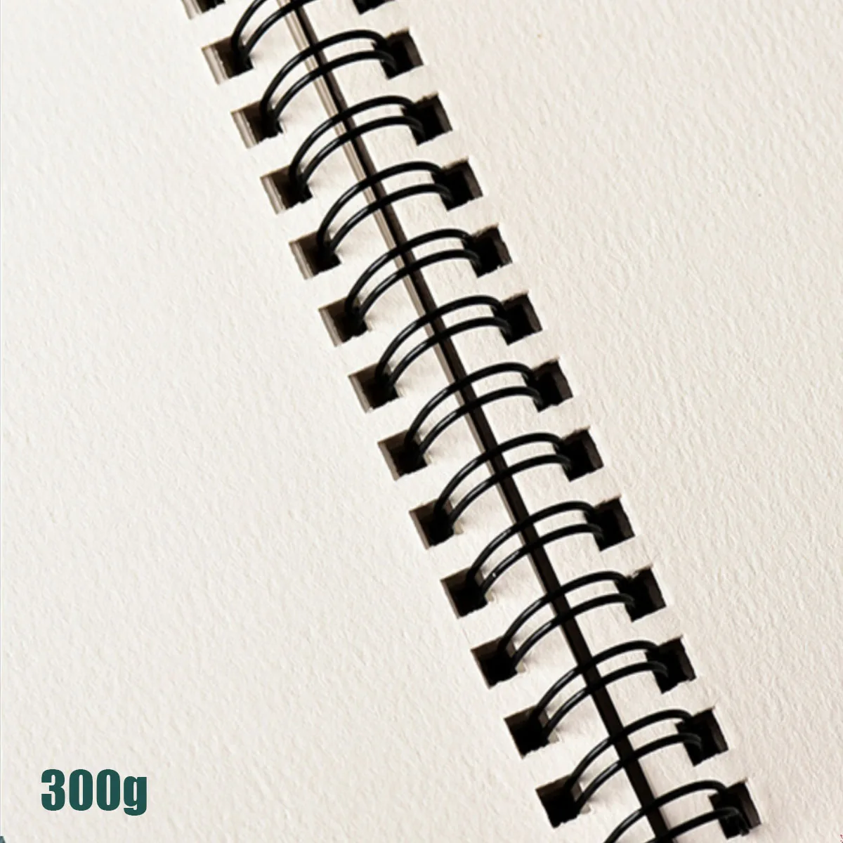 1pcThickness of 300 grams per square meter, circle flipping, wood pulp watercolor book, 32k, 16k, 8k, divided into coarse, fine, 2