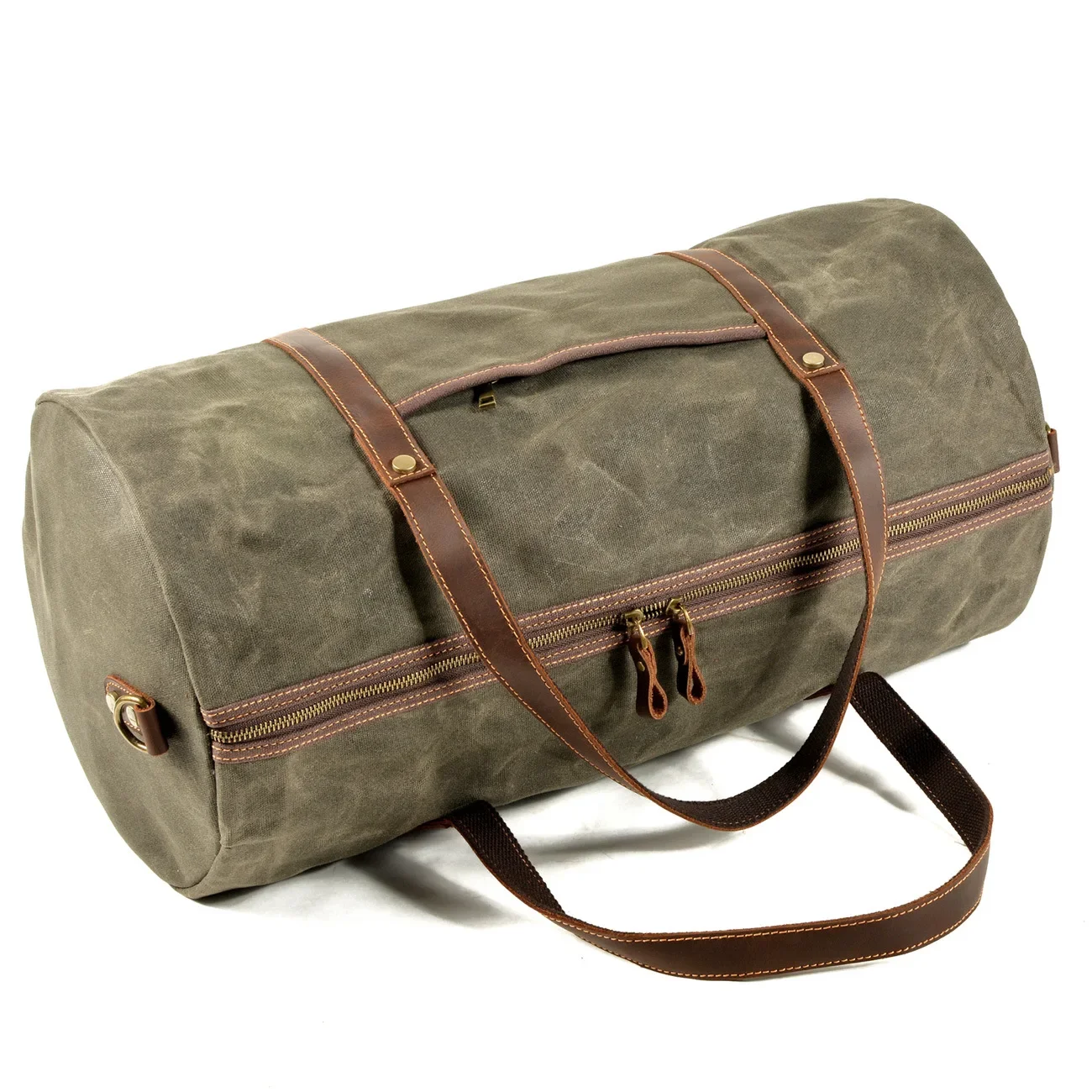 retro folding travel bag portable large capacity waterproof fitness bag large capacity leisure outdoor shoulder