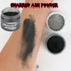 Bowitzki Halloween Makeup Special Effects Oil Face Body Paint Fake Blood Scar Wax Charred Ash Powder with Sponges Brush 5