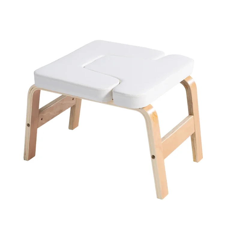 

Home yoga inverted stool wooden frame PVC women's special yoga artifact