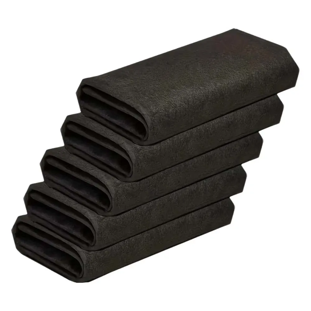 1/6PCS 미니 20x25cm 두꺼운 매직 물 없는 마이크로화이버 세척 천 자동차 청소용 줄무늬 없는 유리 표면 와이퍼