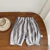 Toddler Casual Loose Wide Leg Pants Boys And Girls Summer Fashion New Thin Solid Color Versatile Bloomers For 1 2 3Years Baby 3