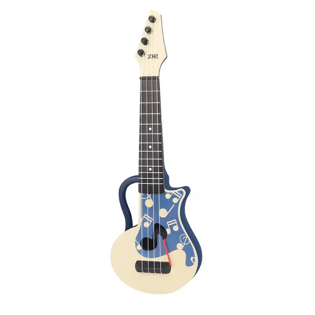 

Mini Ukulele Guitar Toy Plastic Guitars In Early Educational Musical Instrument Toy for Beginner Boys Girls Kids Plaything