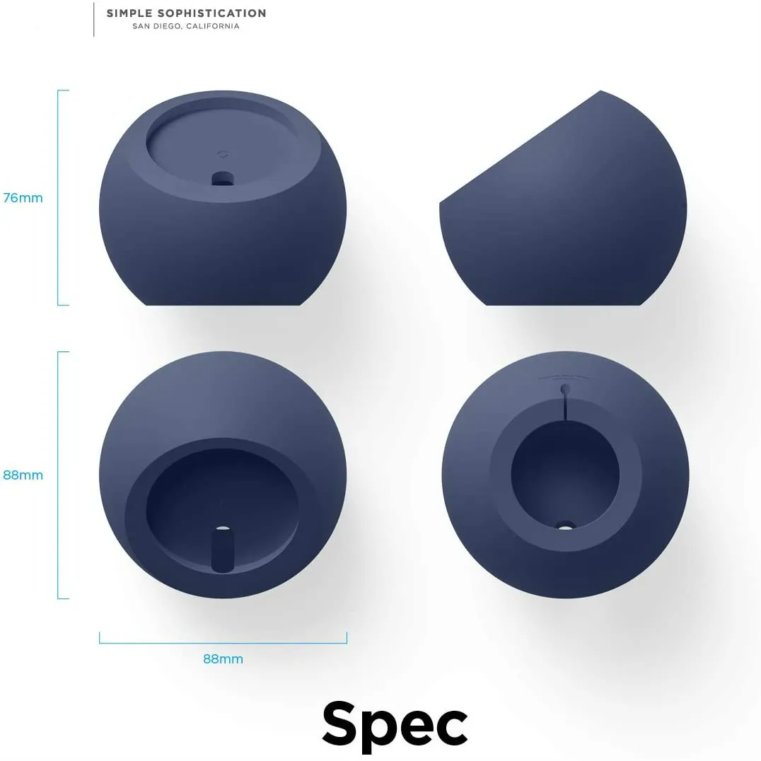 Ball Shape Magnetic Silicone Charging Desk Holder Stand for Magsafe iPhone 15 14 Pro Max Macsafe Charger Dock Station Accessory