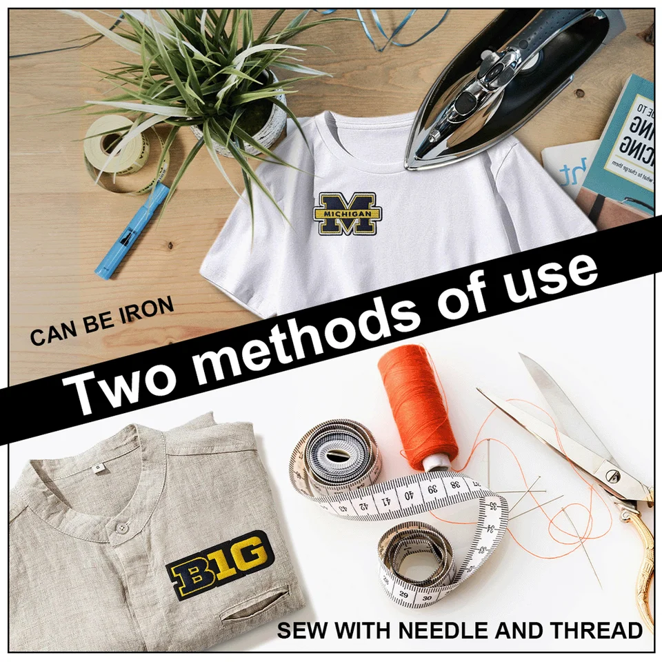 Sourcing Map Lot De 6 écussons Brodés En Chenille Avec Lettre O à