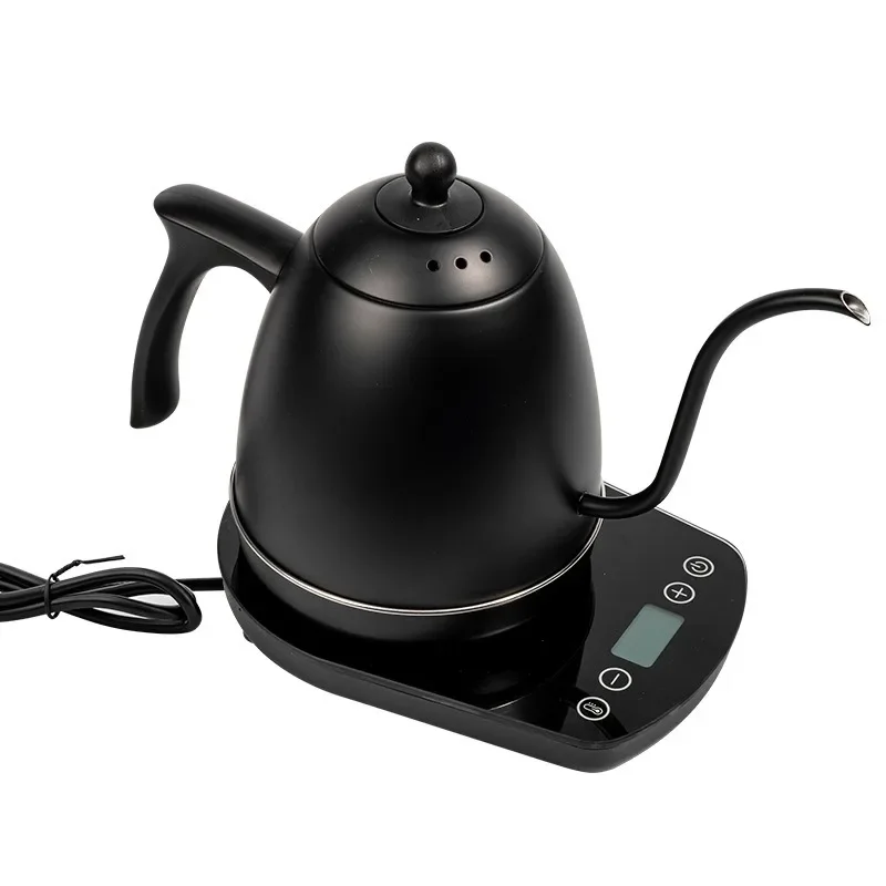 Stainless Steel Electric Kettle with Gooseneck for Pour Over Coffee