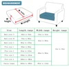 Sofa Seat Cushion Cover for Living Room Jacquard Thicken Stretch Removable Washable Sofa Cover Pets Kids Furniture Protector 2