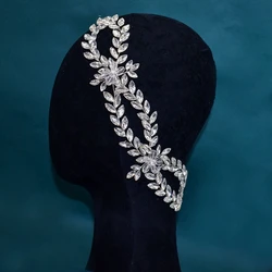 DZ002 Crystal Bridal Headband Hair Accessories Tiara Rhinestones Wedding Hair Jewelry Gift Banquet Headwear Party Headdress