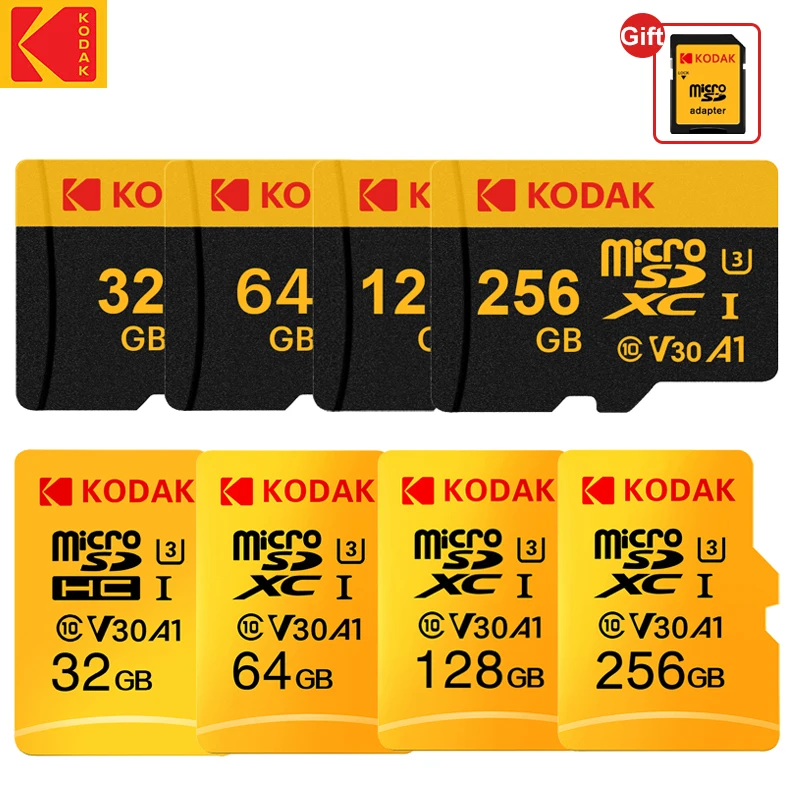 KODAKSDCardforDrivingRecorder128GB256GBU3V30MicroSDUPTO