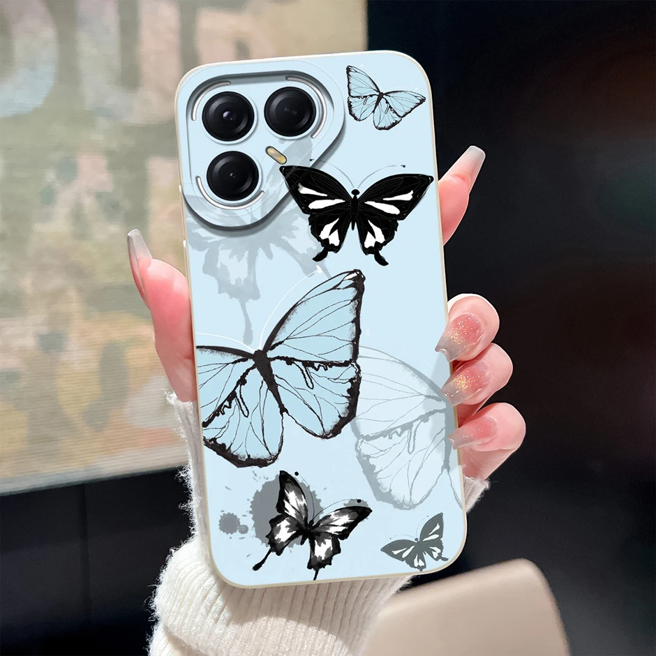 Pretty Flower Soft Silicone Full Protection Phone Case