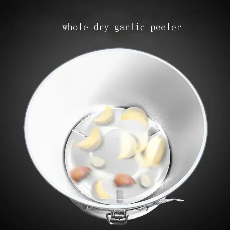 Commercial Electric Garlic Peeler Peeler Stainless Steel For Home Grain Separator Restaurant 6