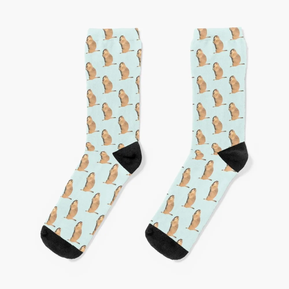 

Polygon Prairie Dog Socks Heating sock Men's set Socks Ladies Men's