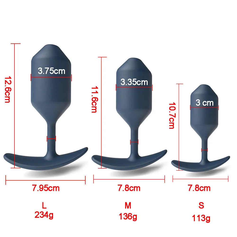 Vibrator Anal Plug With Balls Wearable Butt Plug Prostate Massager_voghion.com
