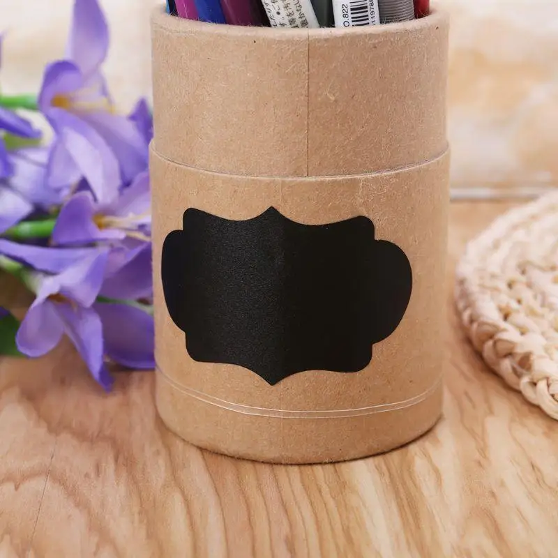 N0PA 300pcs/roll Blank Chalkboard Labels Sticker for Kitchen Canning Jars Gift Packaging