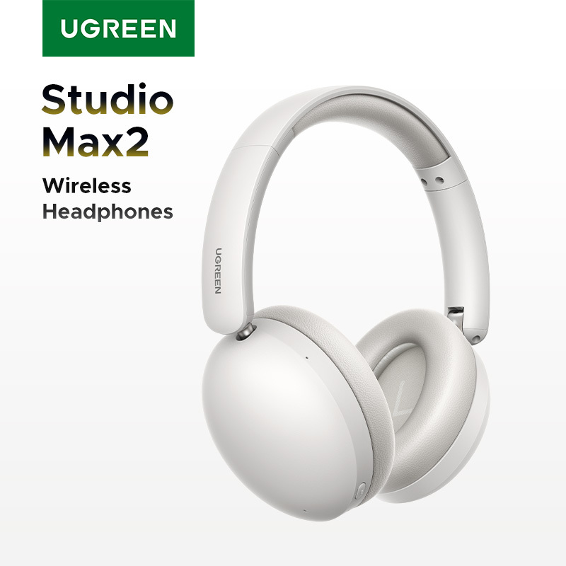 UGREEN Studio Max2 Wireless Bluetooth Headphones, 80H Playtime, HiFi Stereo Over Ear Headphones with Microphone, Bluetooth 5.4