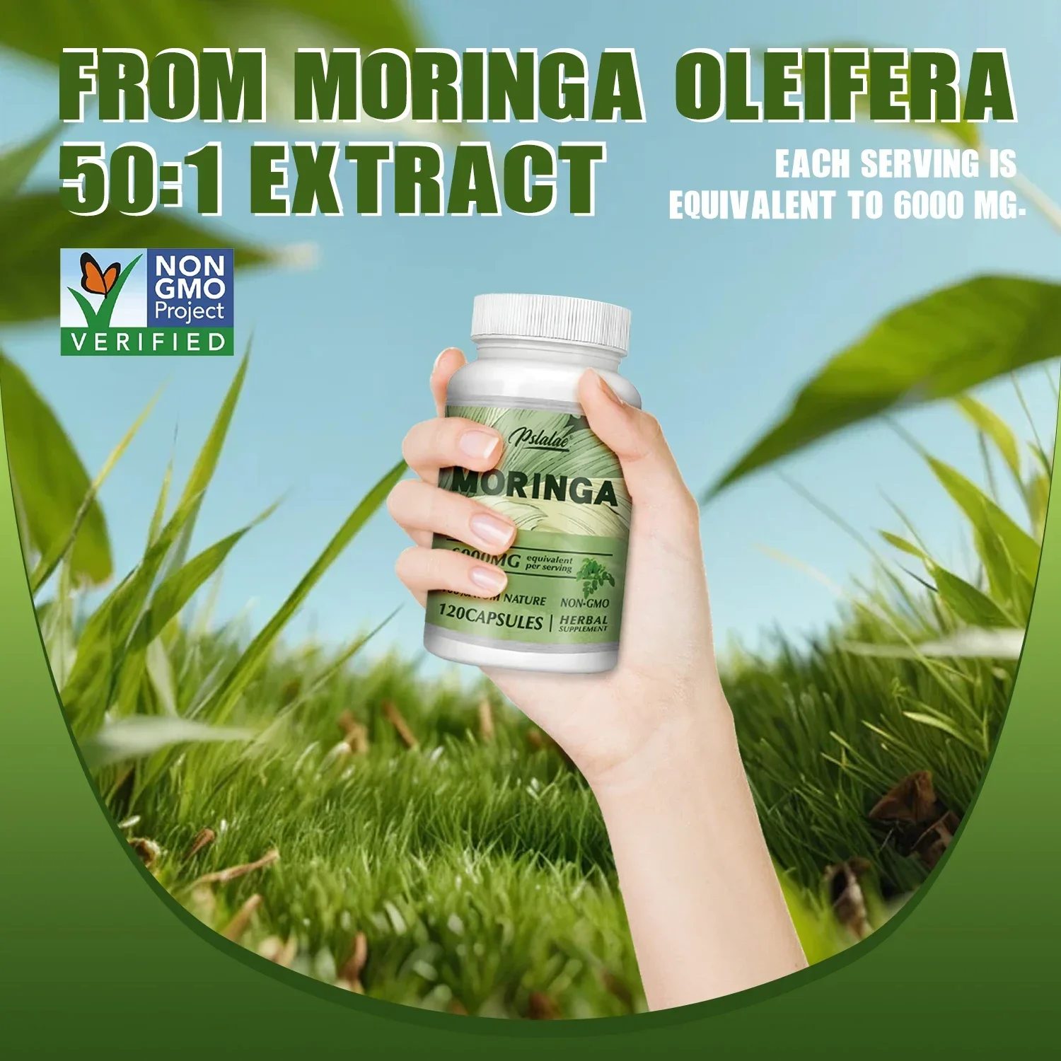 Moringa capsules Moringa-Healthy Joints Supports Weight Management and Gut Health Boosts Metabolism