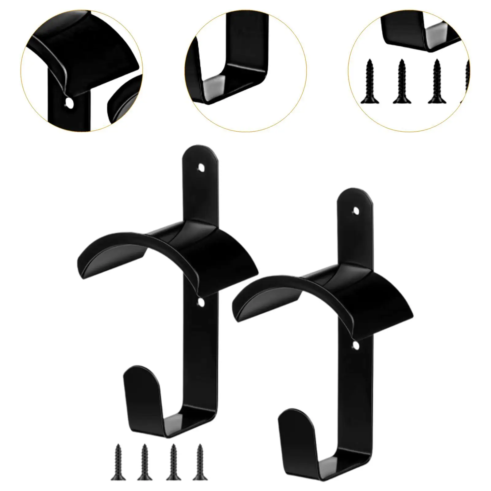 2 Pieces Horse Bridle Hooks Horse Bridle Hanging Hooks Hanger Equestrian Equipment Bridle Holders for Horses Halter Hooks 5