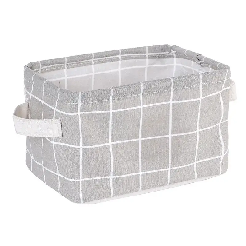 Linen Multi-Use Storage Basket and Organizer