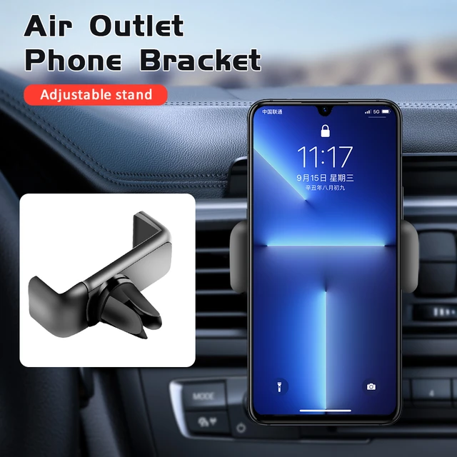 Car Air Outlet Mount Clip GPS Navigation Phone Holder For IPhone