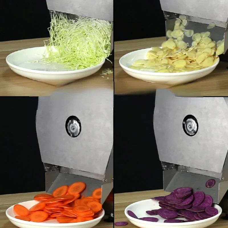 Lemon  Fruit Slicer Electric Milk Tea Shop Manual  Commercial Potato Sliced Fruit Artifact Bread Slicer Machine 2