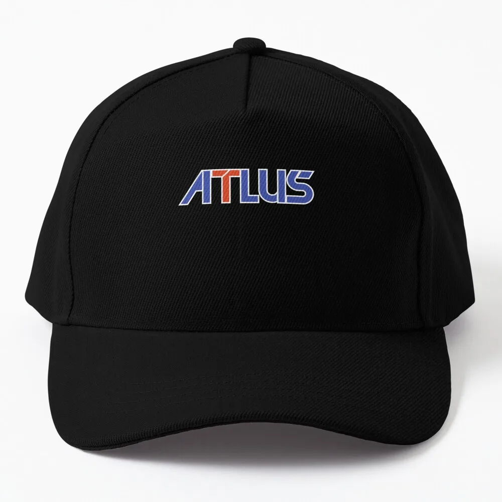 thumbnail image 1 of Logotipo clásico de ATLUS, camiseta clásica, gorra de béisbol, gorras de rugby, gorras de papá, gorras occidentales para hombre, gorras de camionero para hombre y mujer, 1 of 4