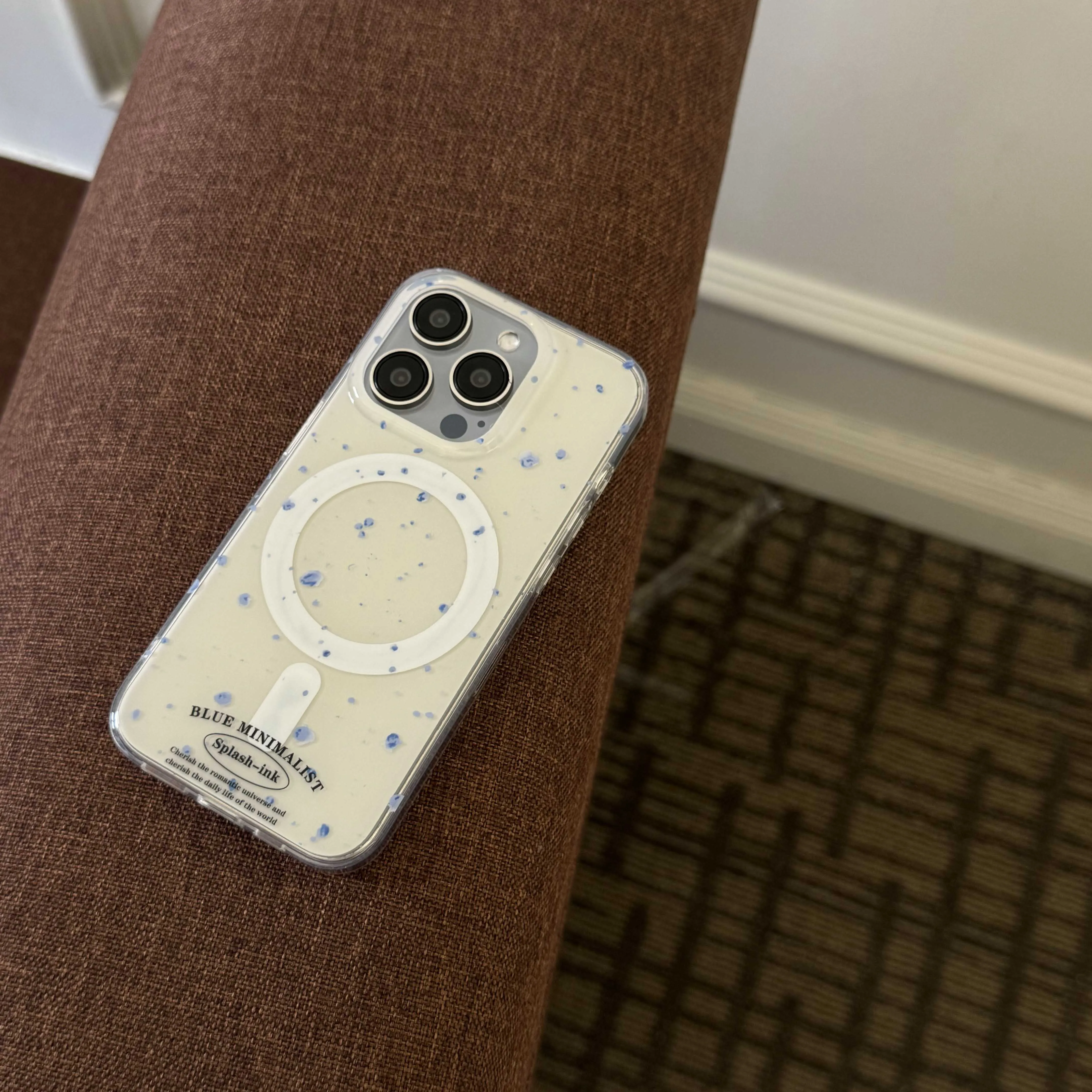 Splash-Ink Magnetic Stand Holder Phone Case