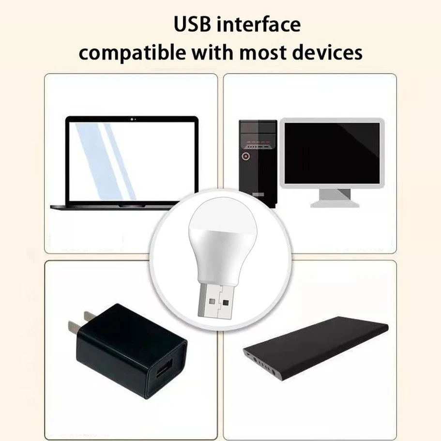 Mini USB LED Lamp 5V 1.2W Book Light Reading Lamp For Power Bank PC Laptop Notebook 8 Pcs night light led light mini night light book light mini led light