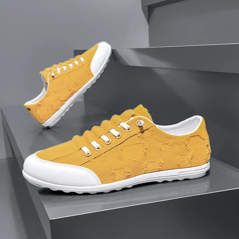 Mens Sneakers Casual Shoes Canvas Shoes Breathable Outdoor Hiking Fashion Tennis Sports Running Platform Shoes