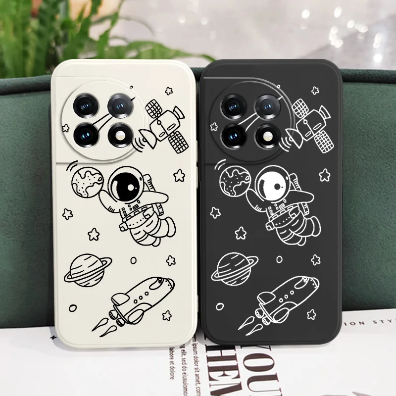 Galactic Liquid Silicone Space Travel Phone Case